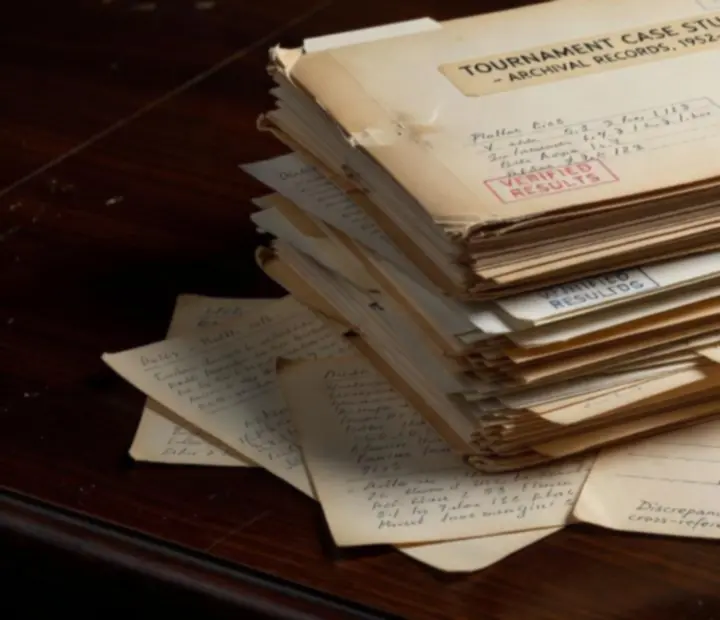 Dossiers d'analyse et documents d'archives de tournois live
