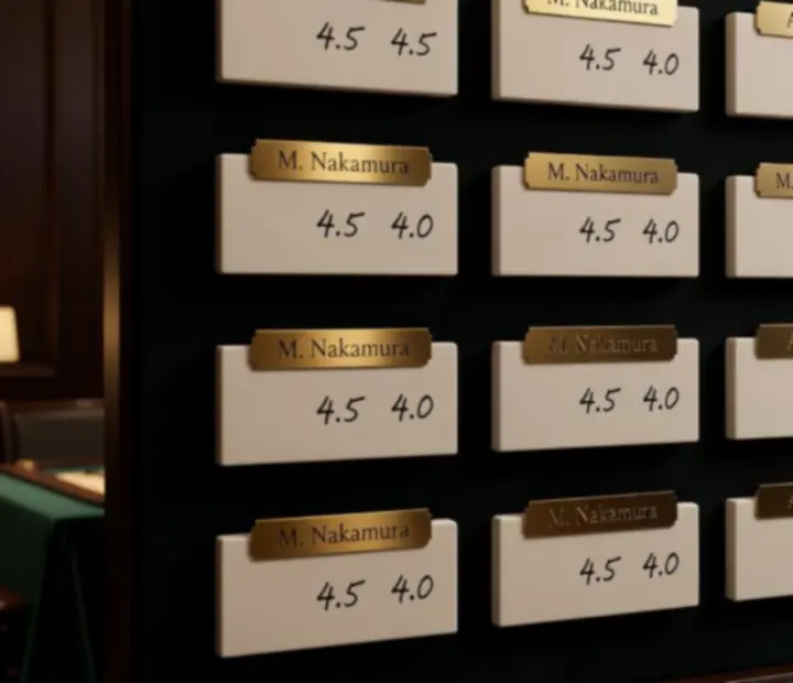 Résumé statistique des classements lounge